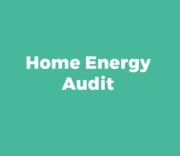 A home energy audit